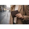 portfel skórzany brązowy WILD 702 dla kobiety i mężczyzny / WILD 702 brown leather wallet unisex